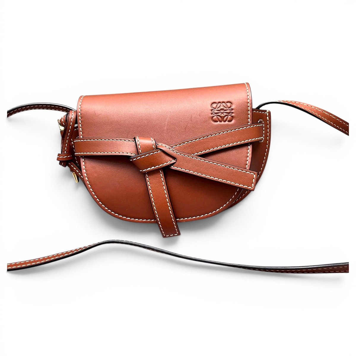 Gate leather handbag