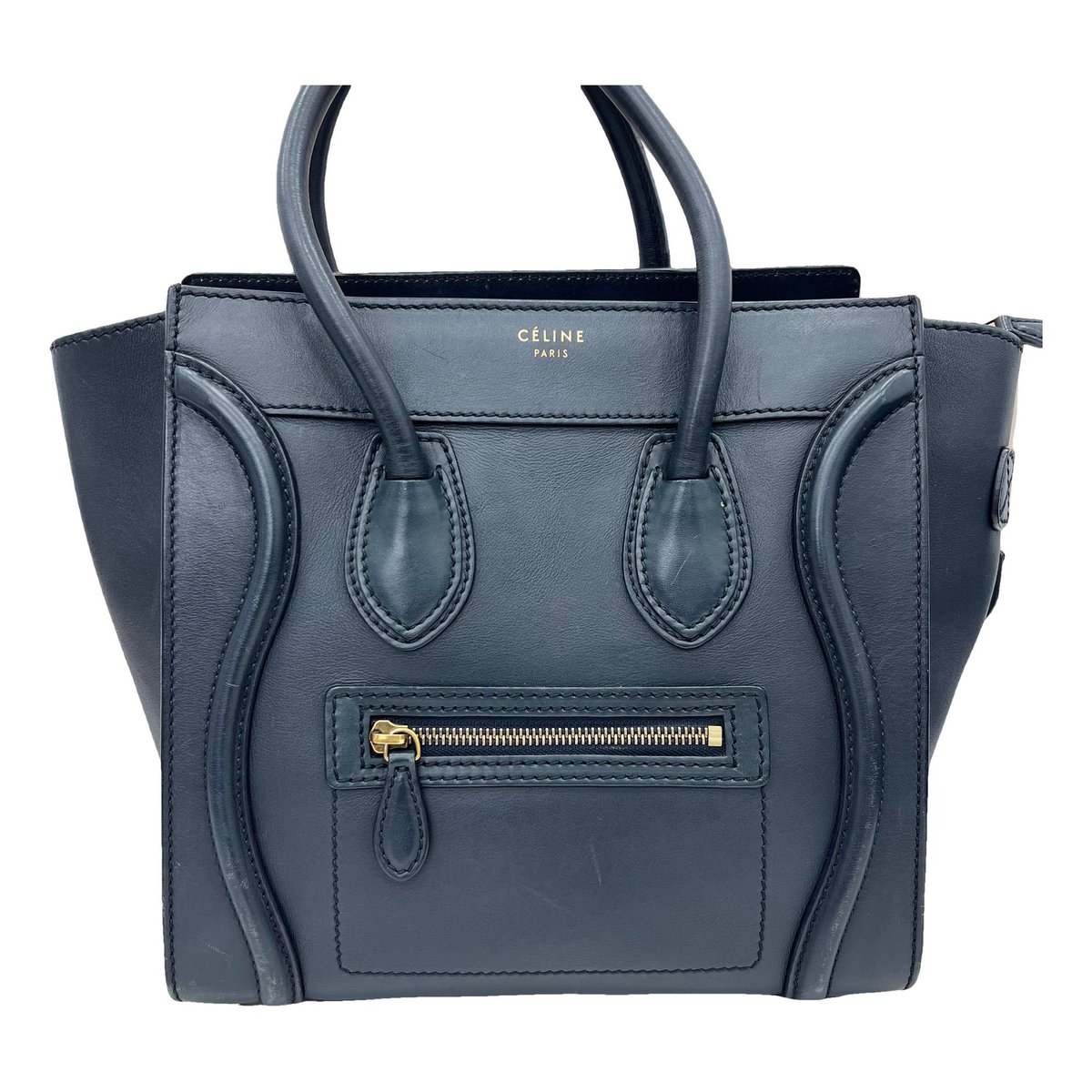 Luggage leather handbag