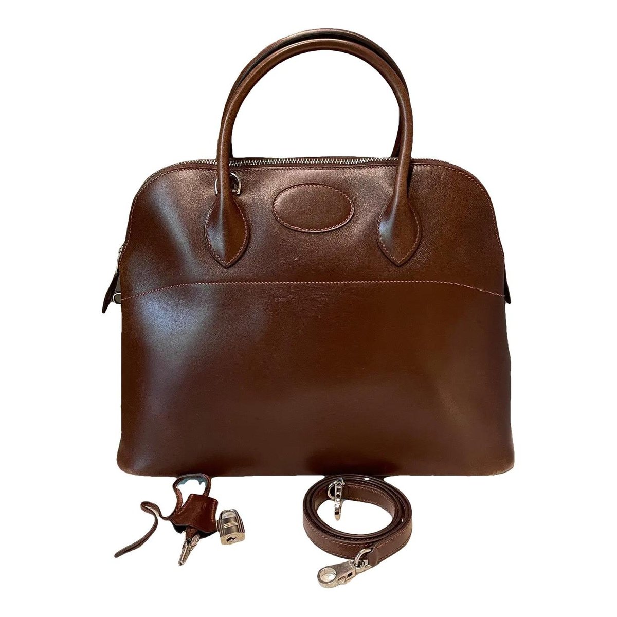 Bolide leather handbag