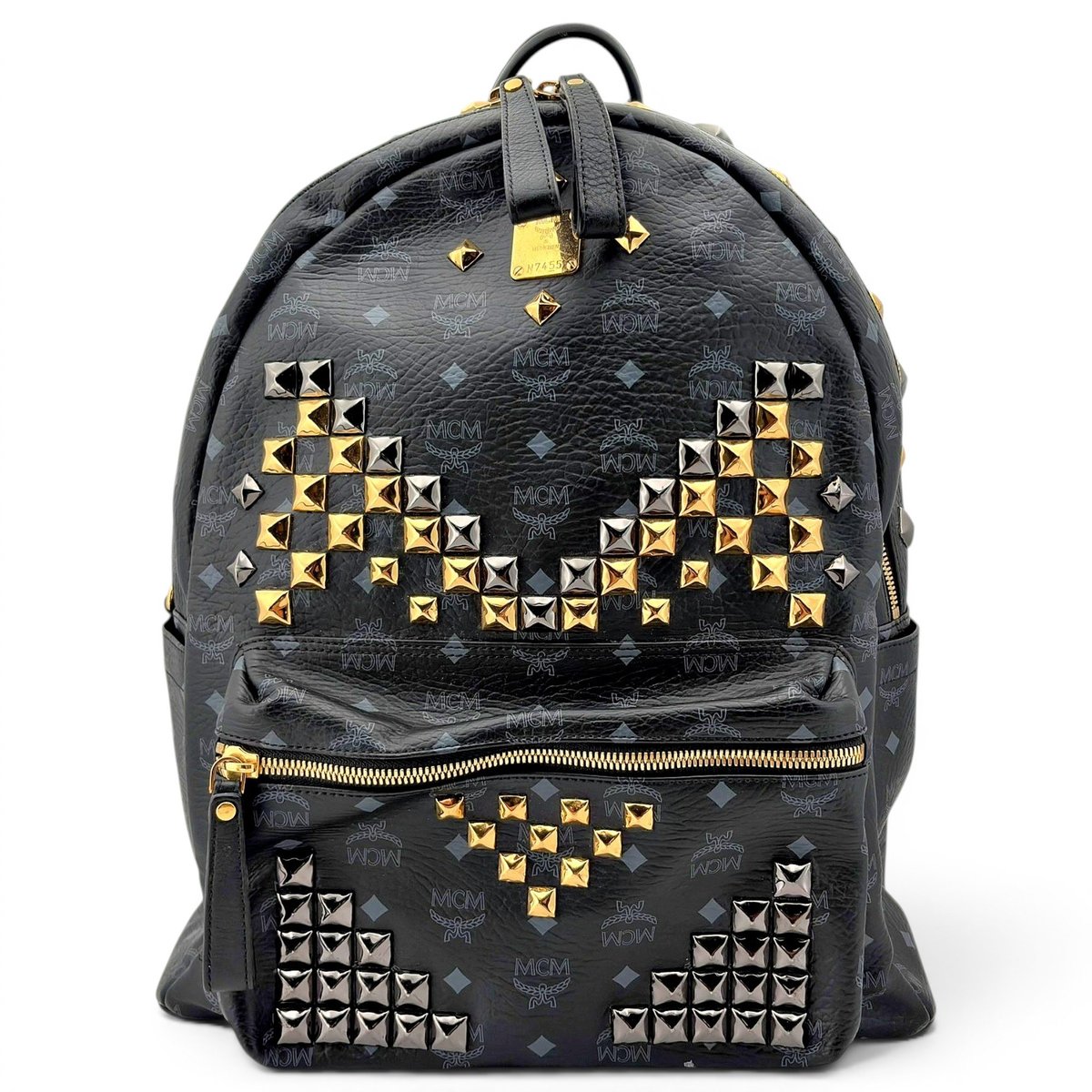 Stark leather backpack
