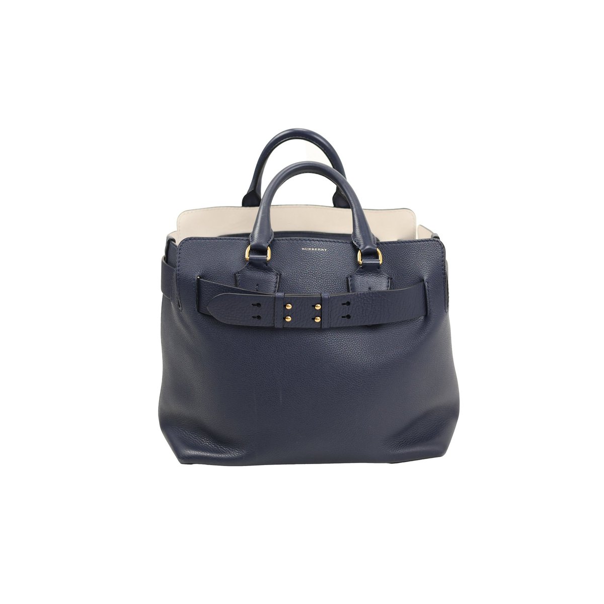 The Belt leather tote
