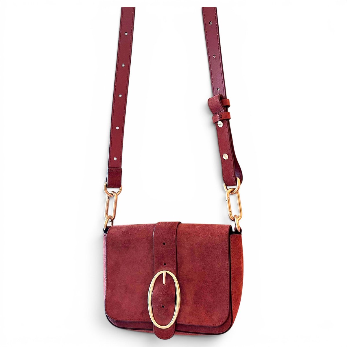 Leather crossbody bag