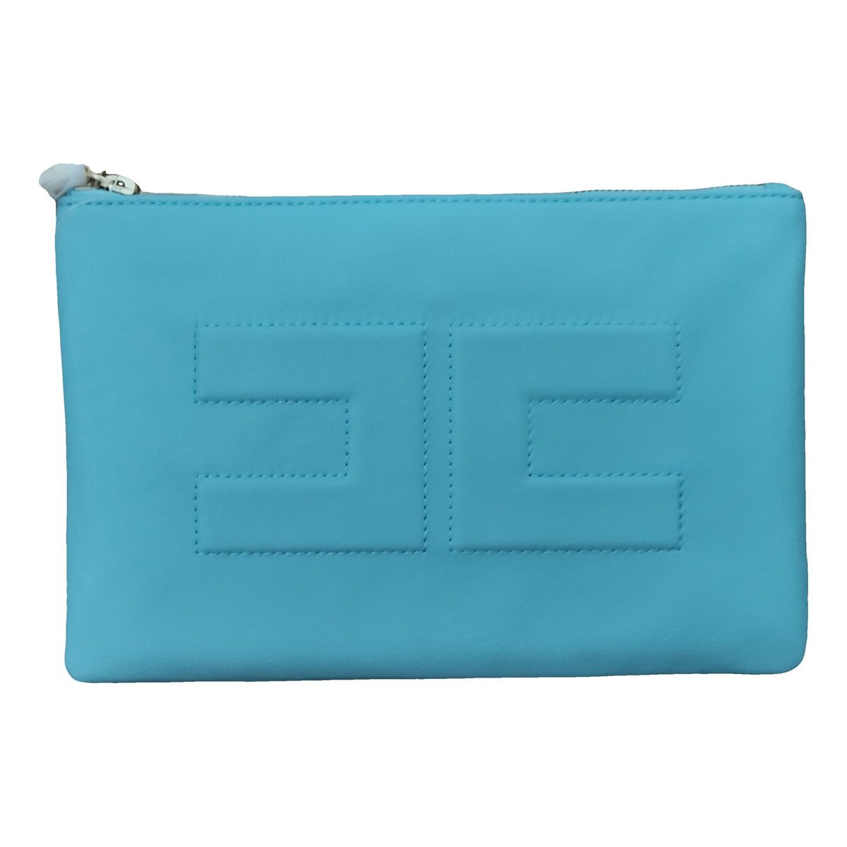 Vegan leather clutch bag