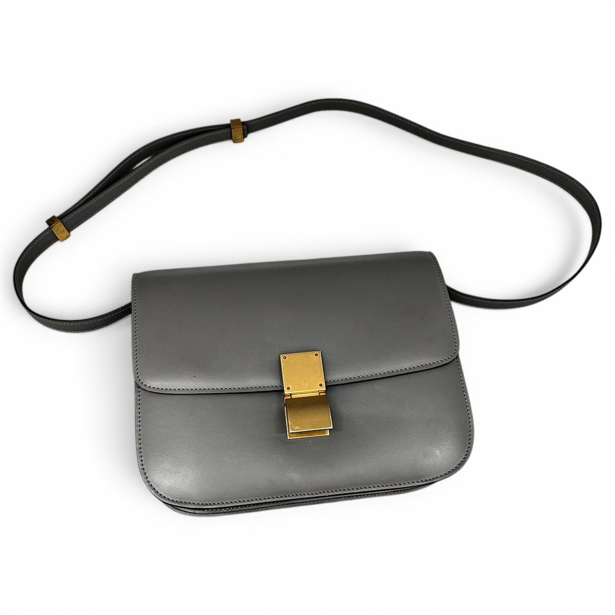 Classic leather handbag