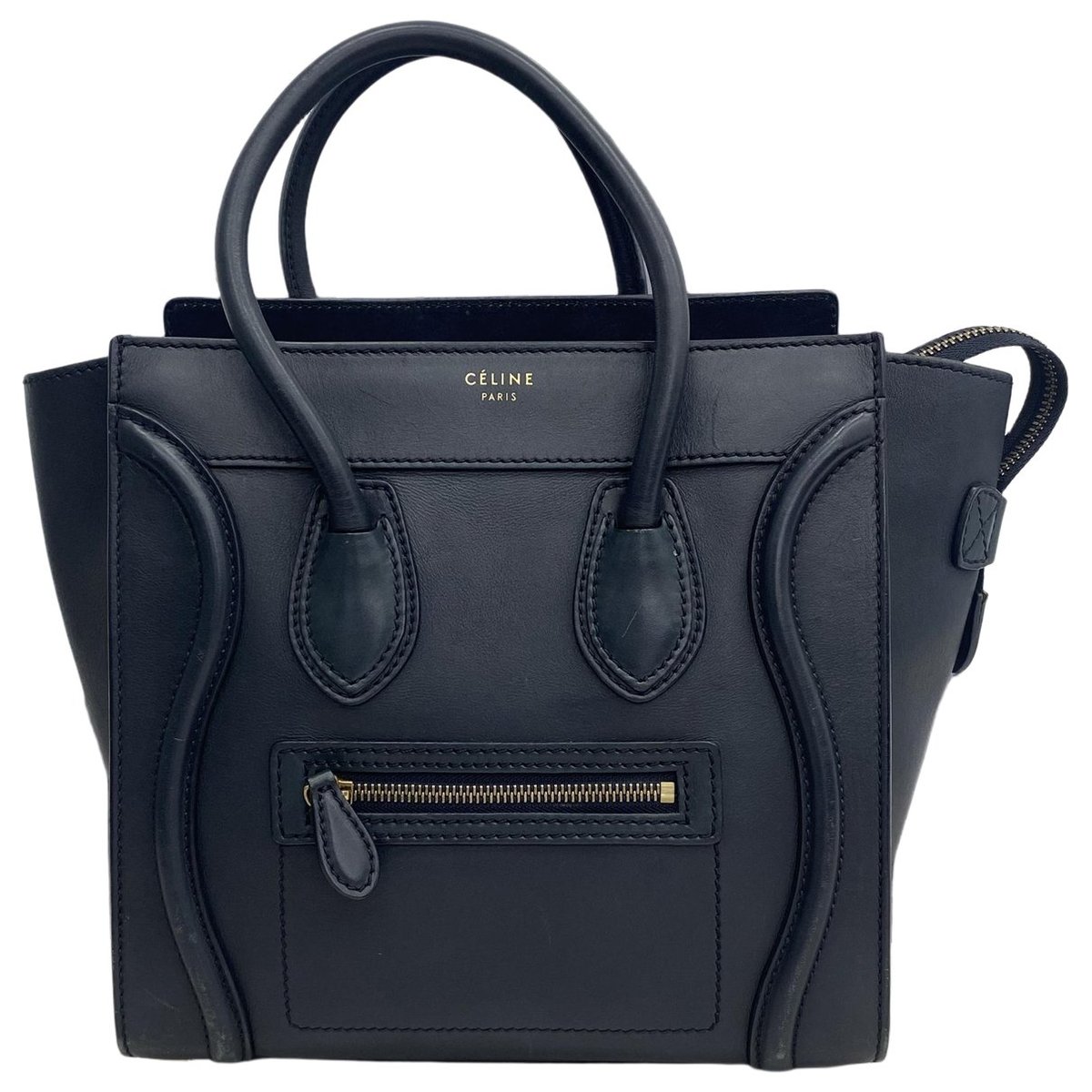 Luggage leather handbag