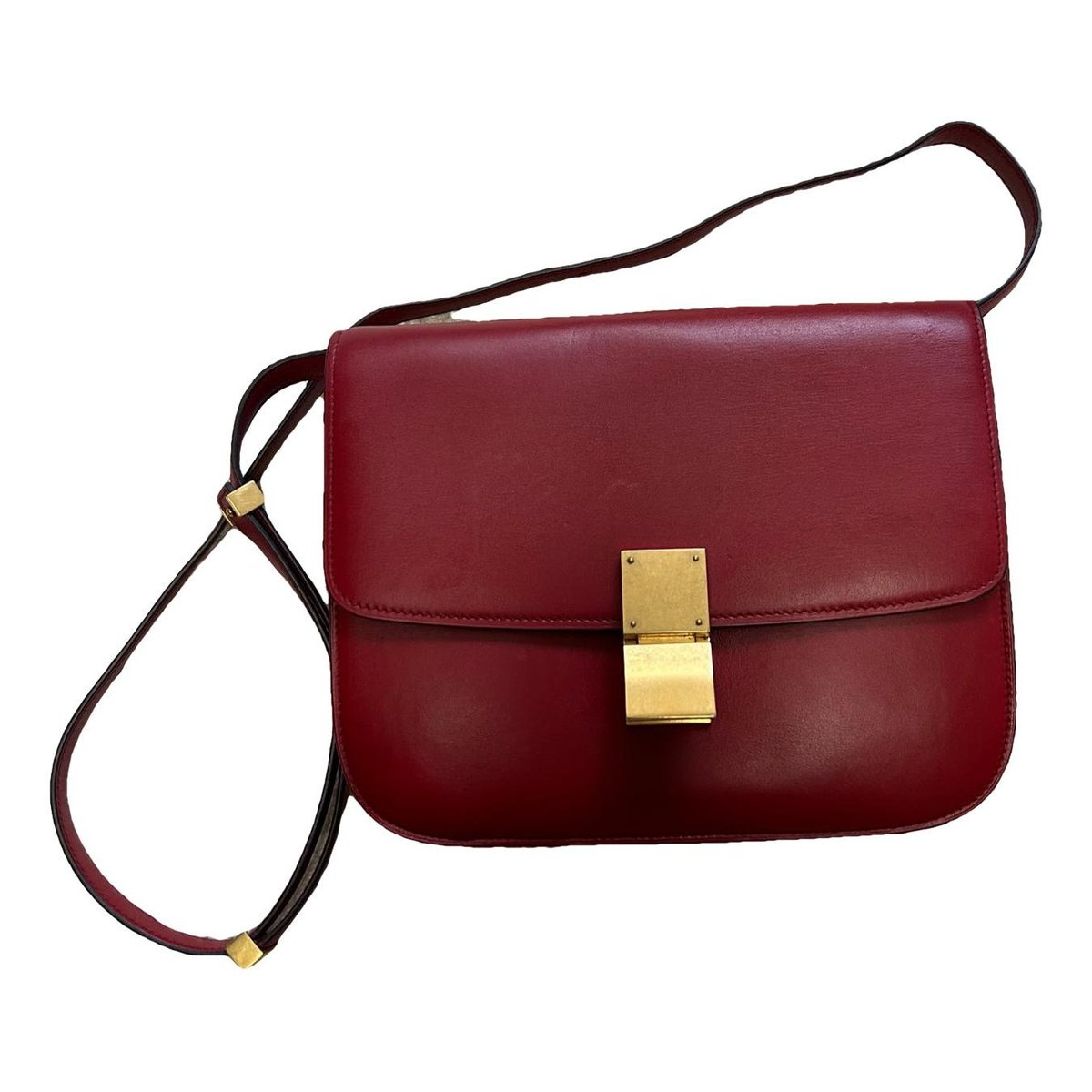 Classic leather handbag