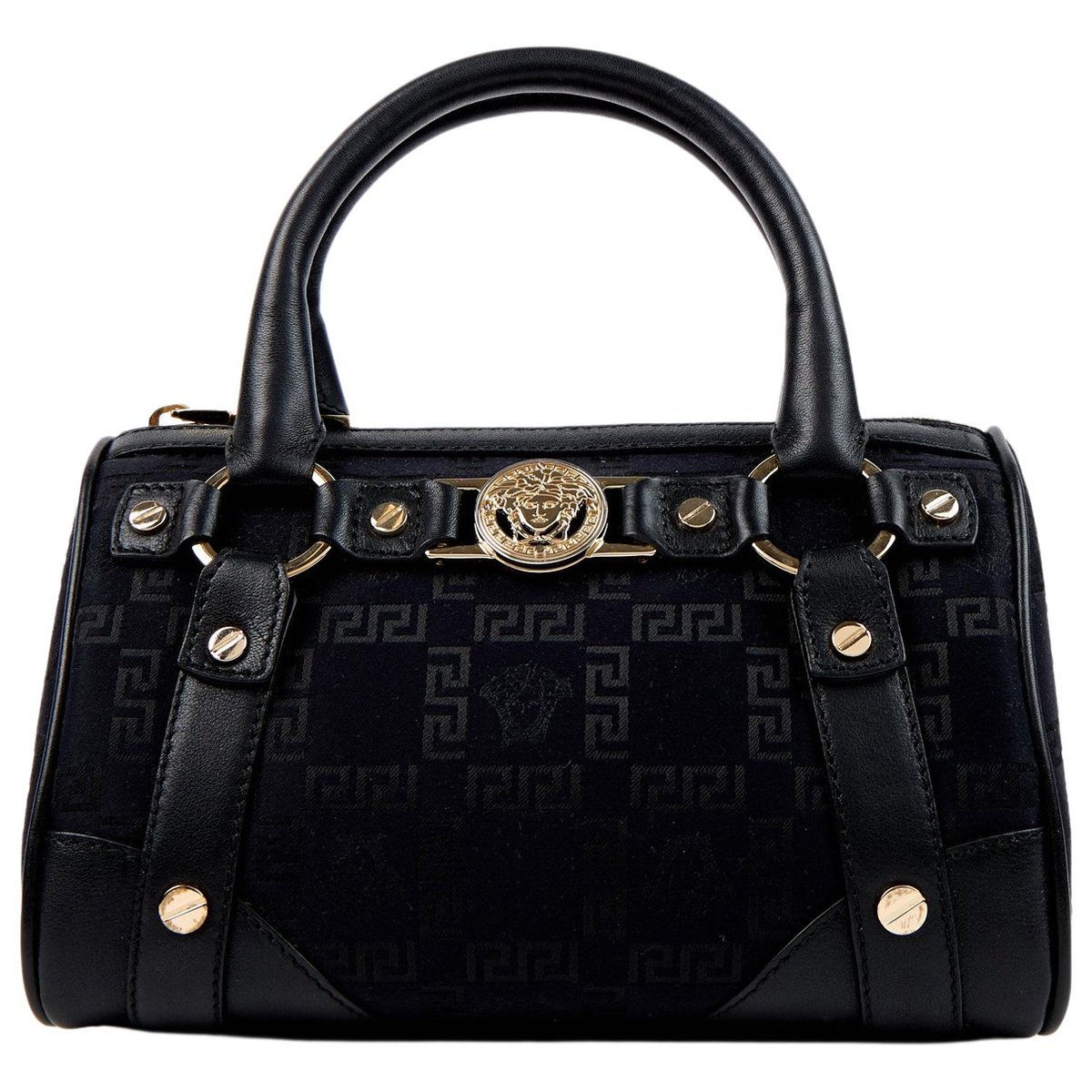 La Medusa cloth handbag