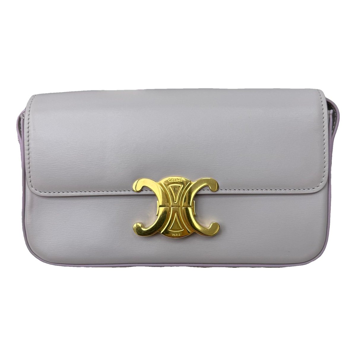 Triomphe leather handbag