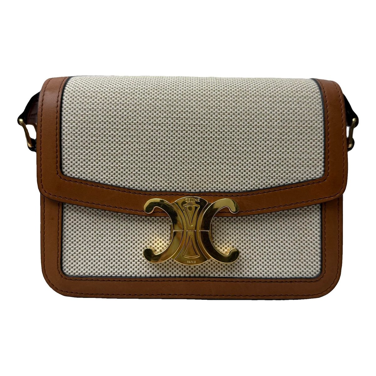 Triomphe cloth handbag
