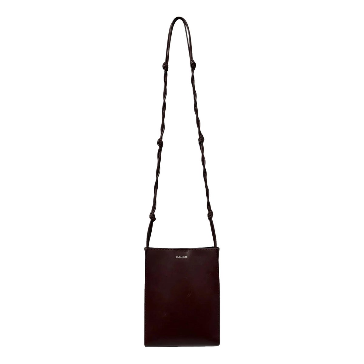 Tangle leather crossbody bag