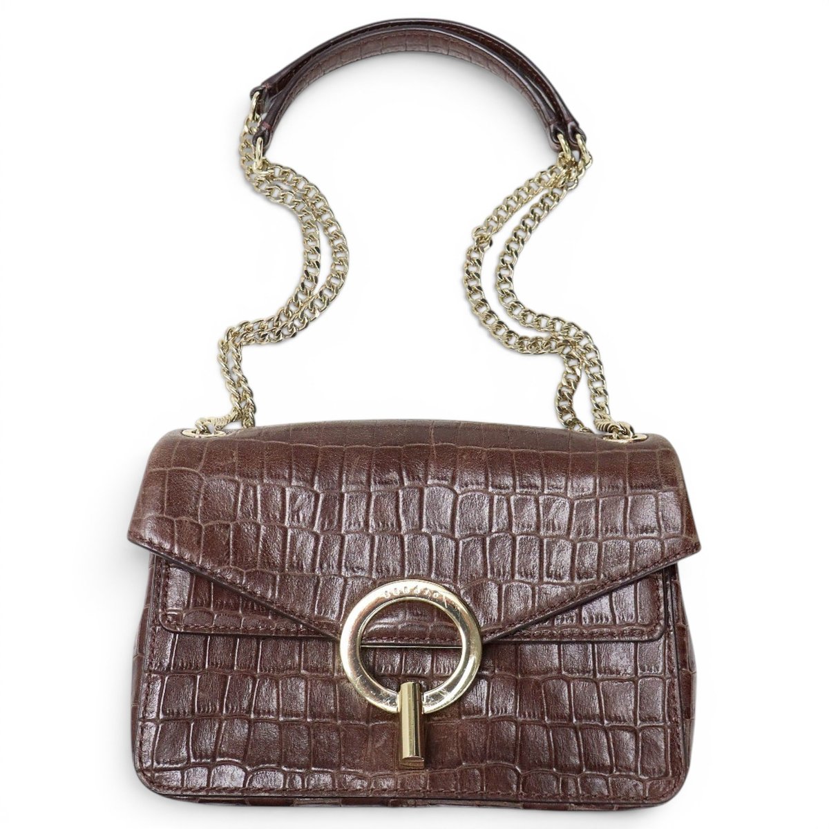 Yza leather handbag