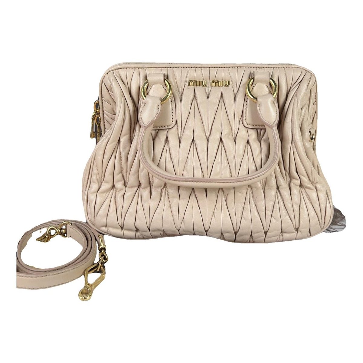 Arcadie leather handbag