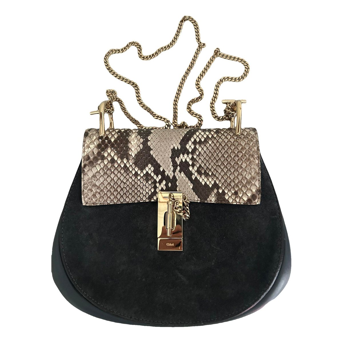 Drew leather crossbody bag