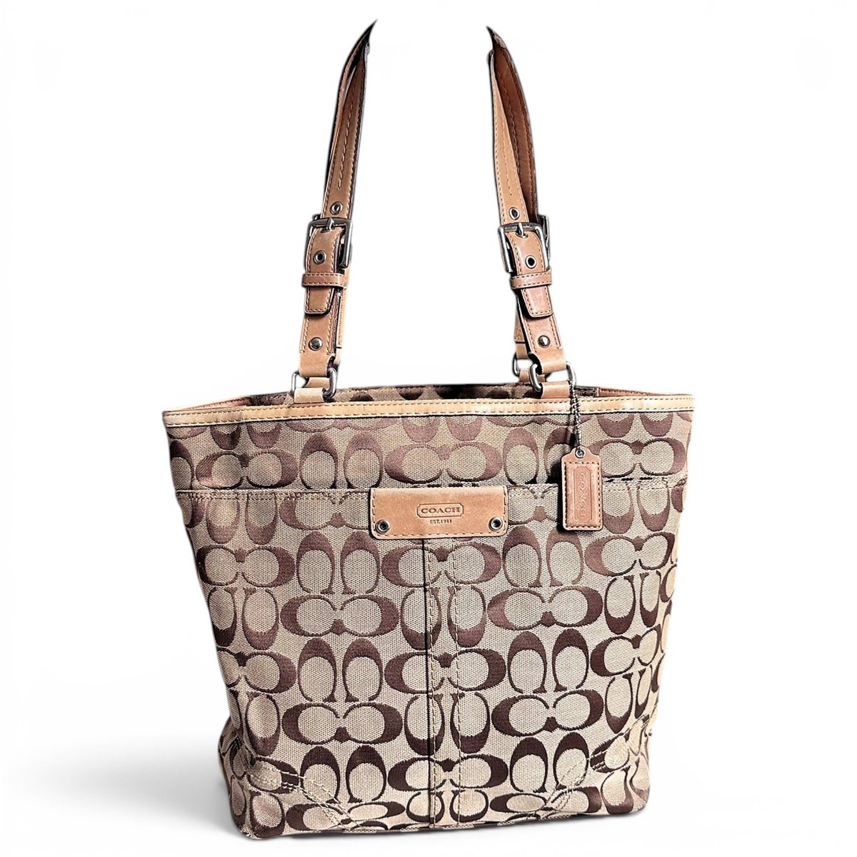Signature Sufflette cloth handbag