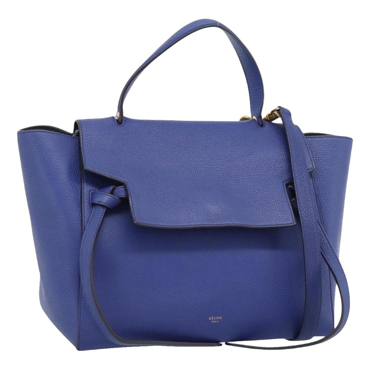 Belt leather handbag