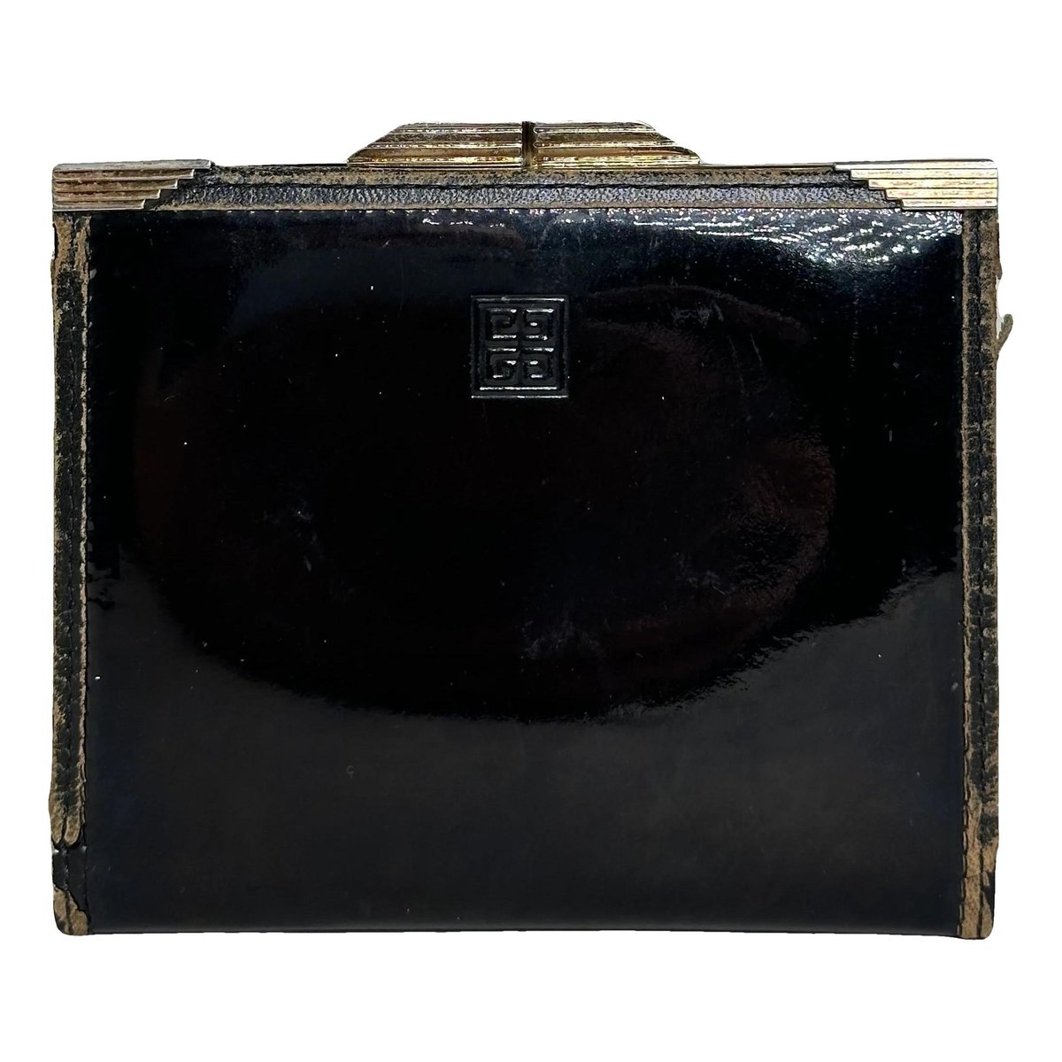 4G patent leather mini bag