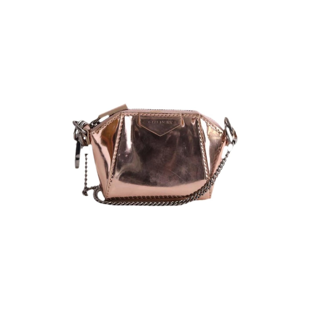 Patent leather crossbody bag