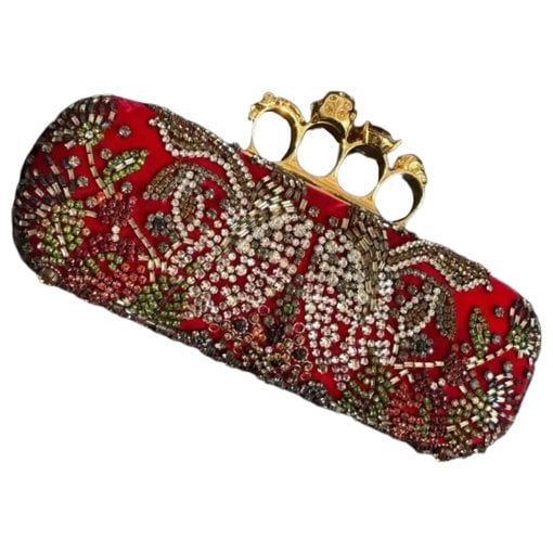Knuckle clutch bag