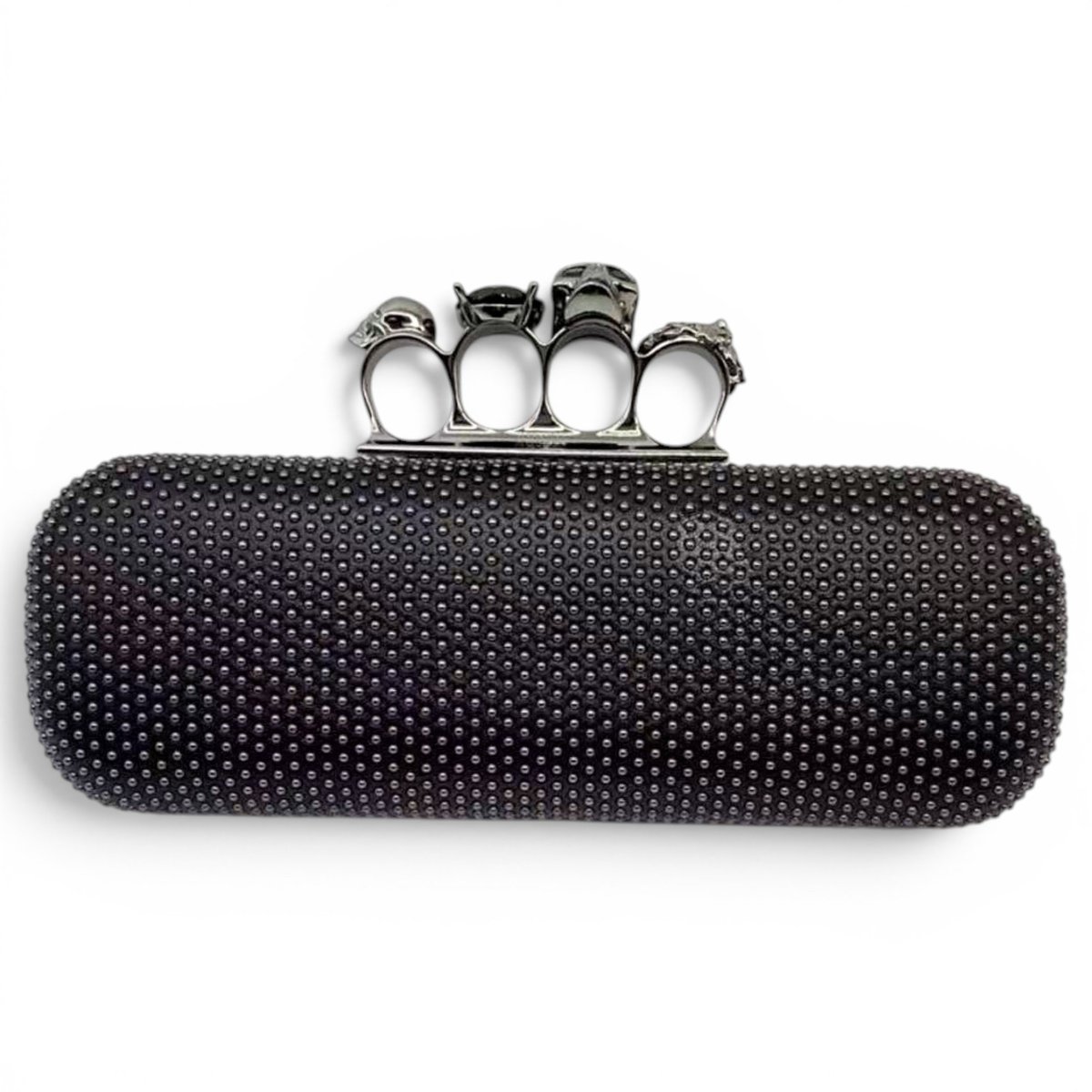 Knuckle clutch bag