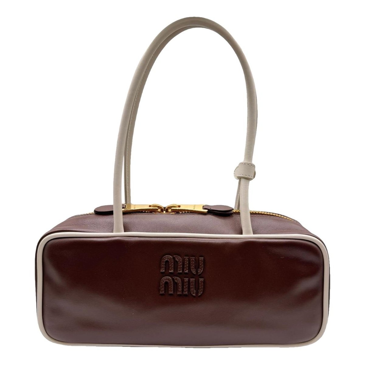 Beau leather handbag