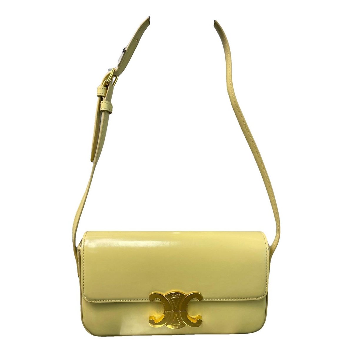 Triomphe leather handbag