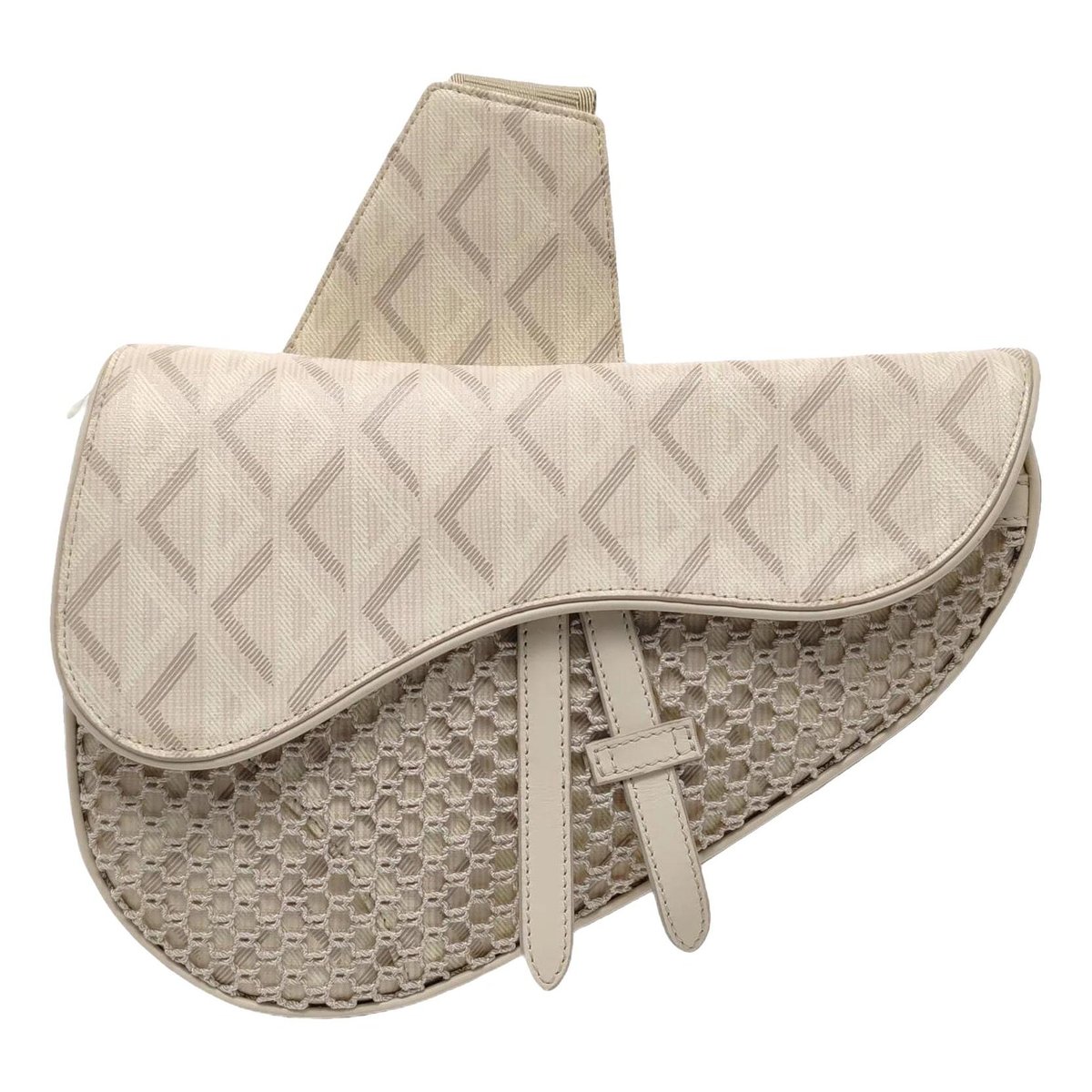 Saddle leather handbag