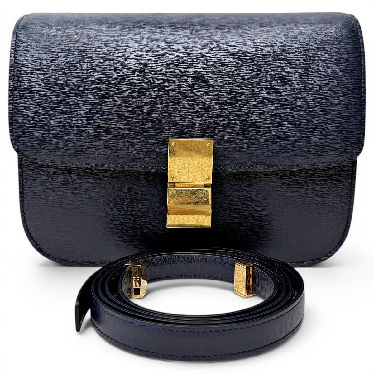 Classic leather handbag