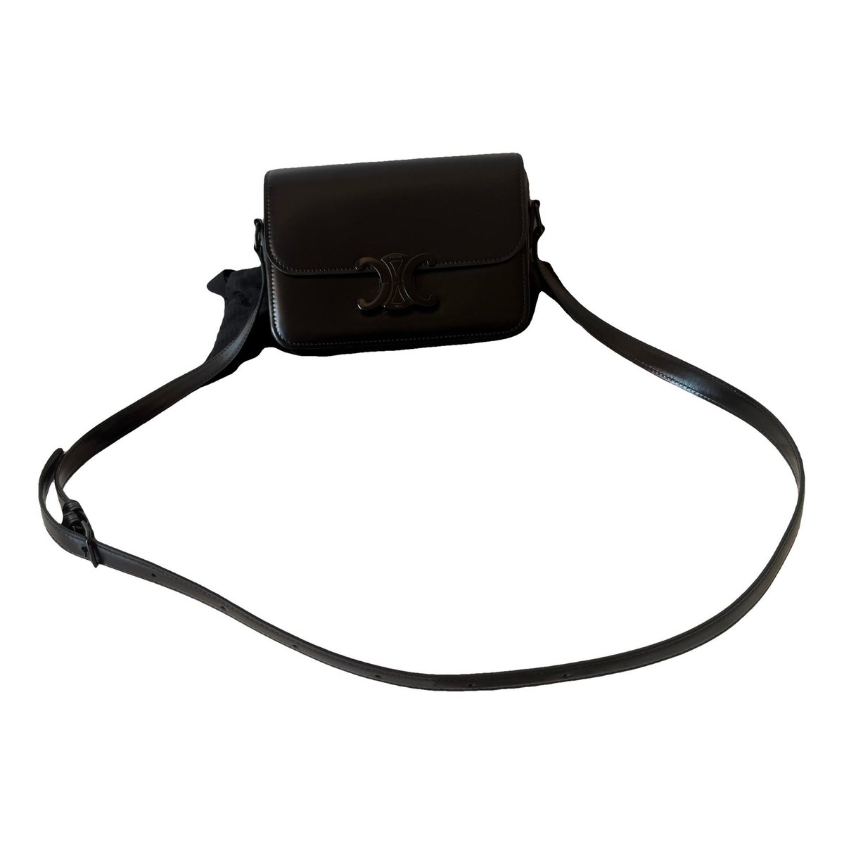 Triomphe leather handbag