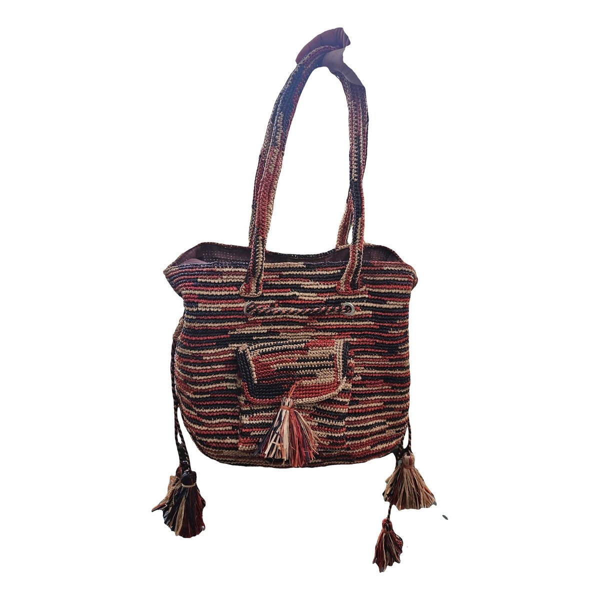 Crochet handbag