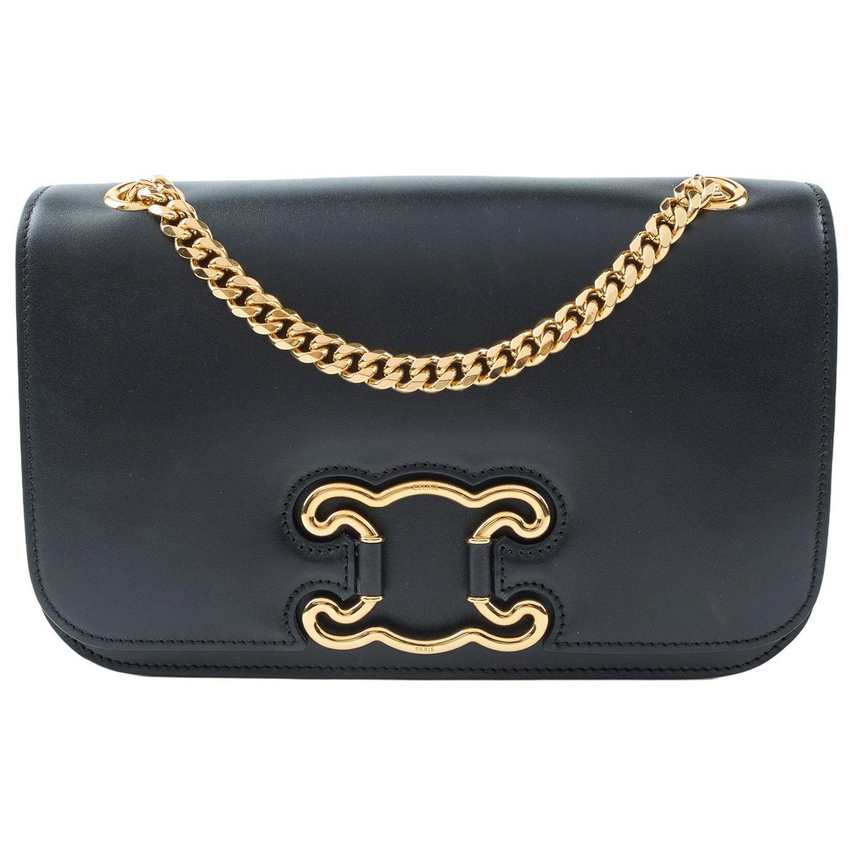 Triomphe leather crossbody bag