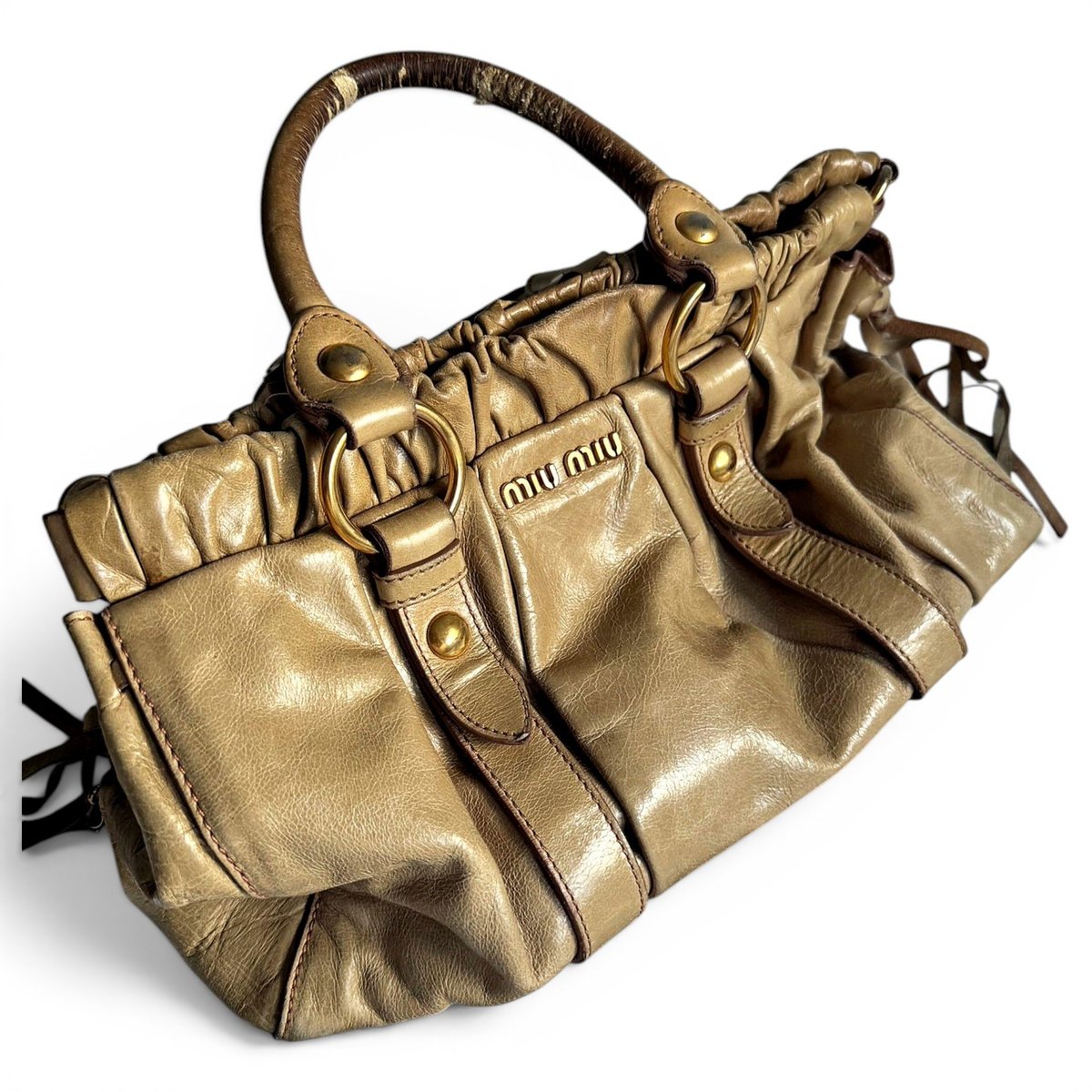 Vitello leather handbag