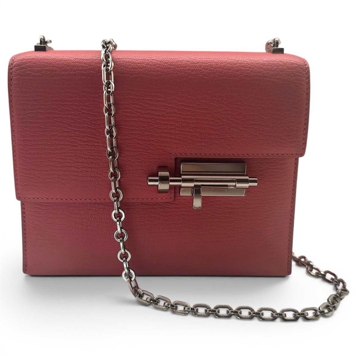 Verrou Mini leather handbag