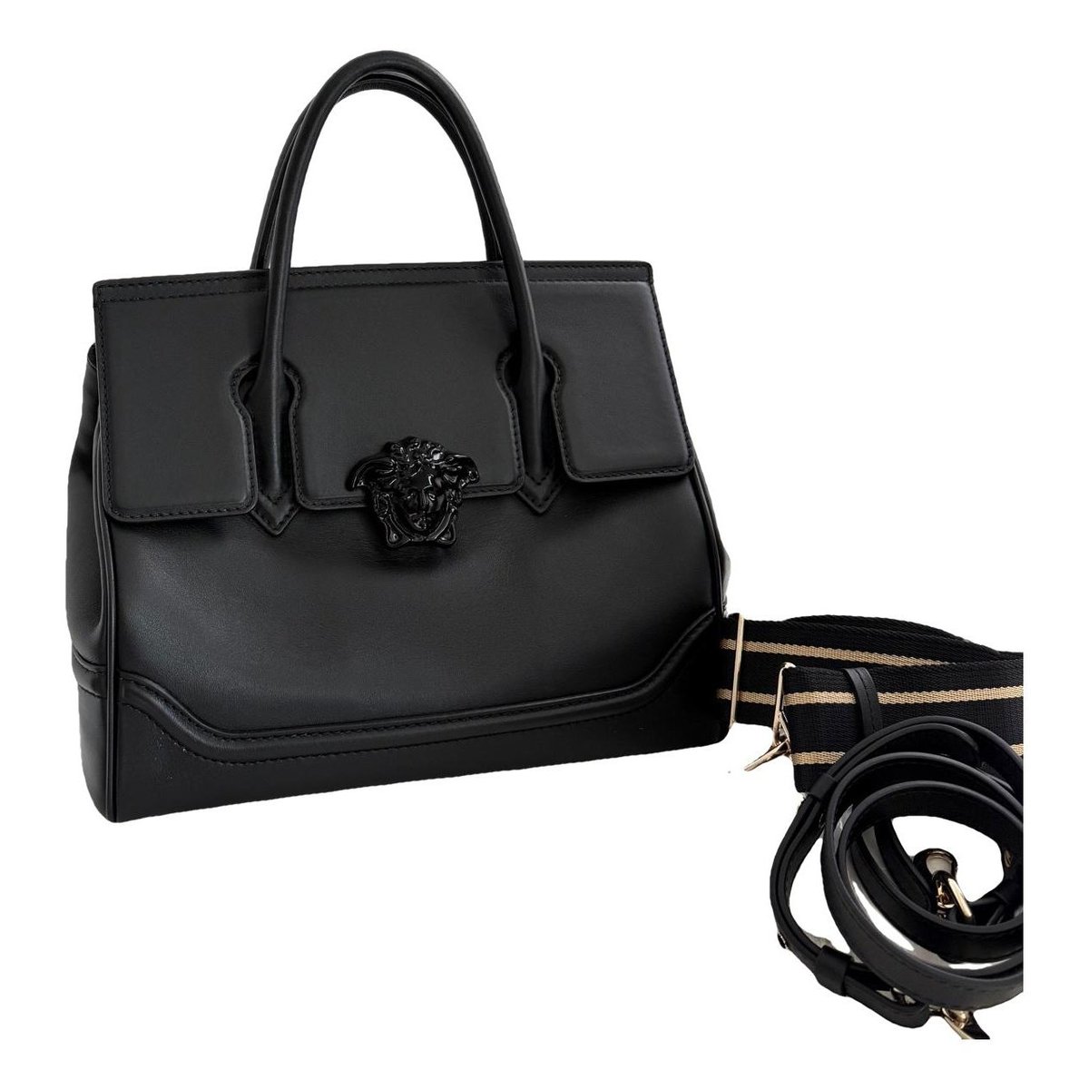 Palazzo Empire leather handbag