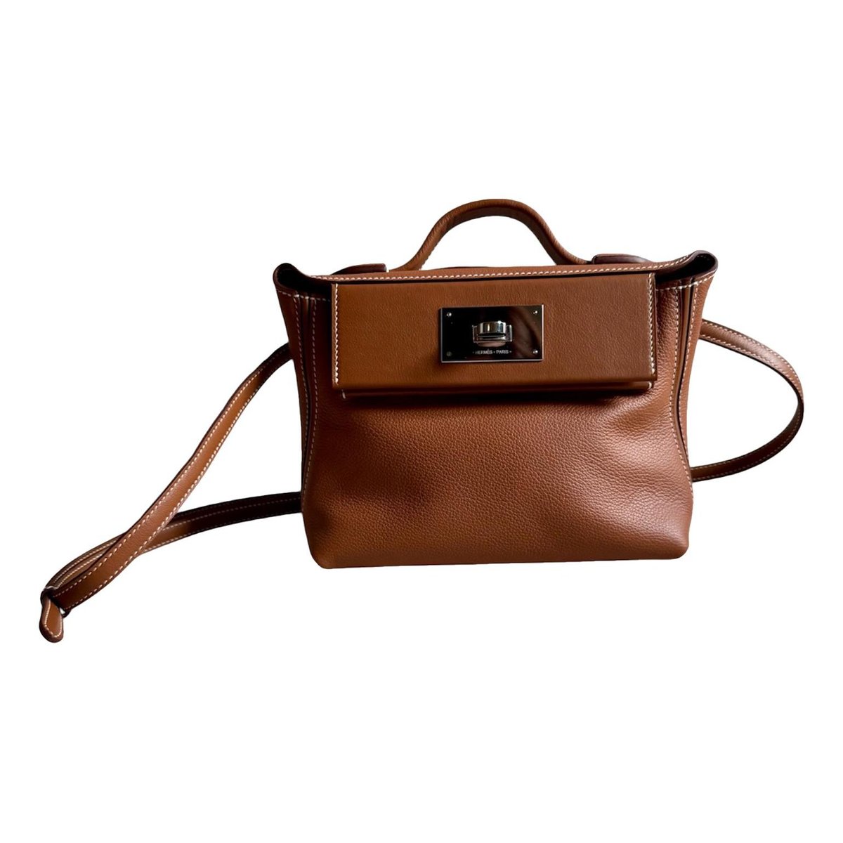 24/24 leather handbag