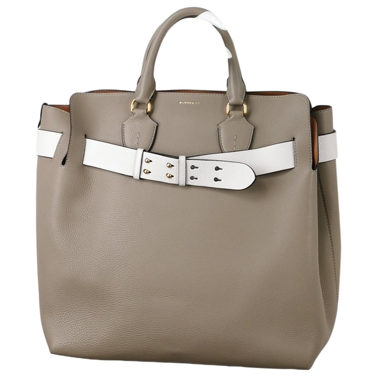 The Belt patent leather handbag