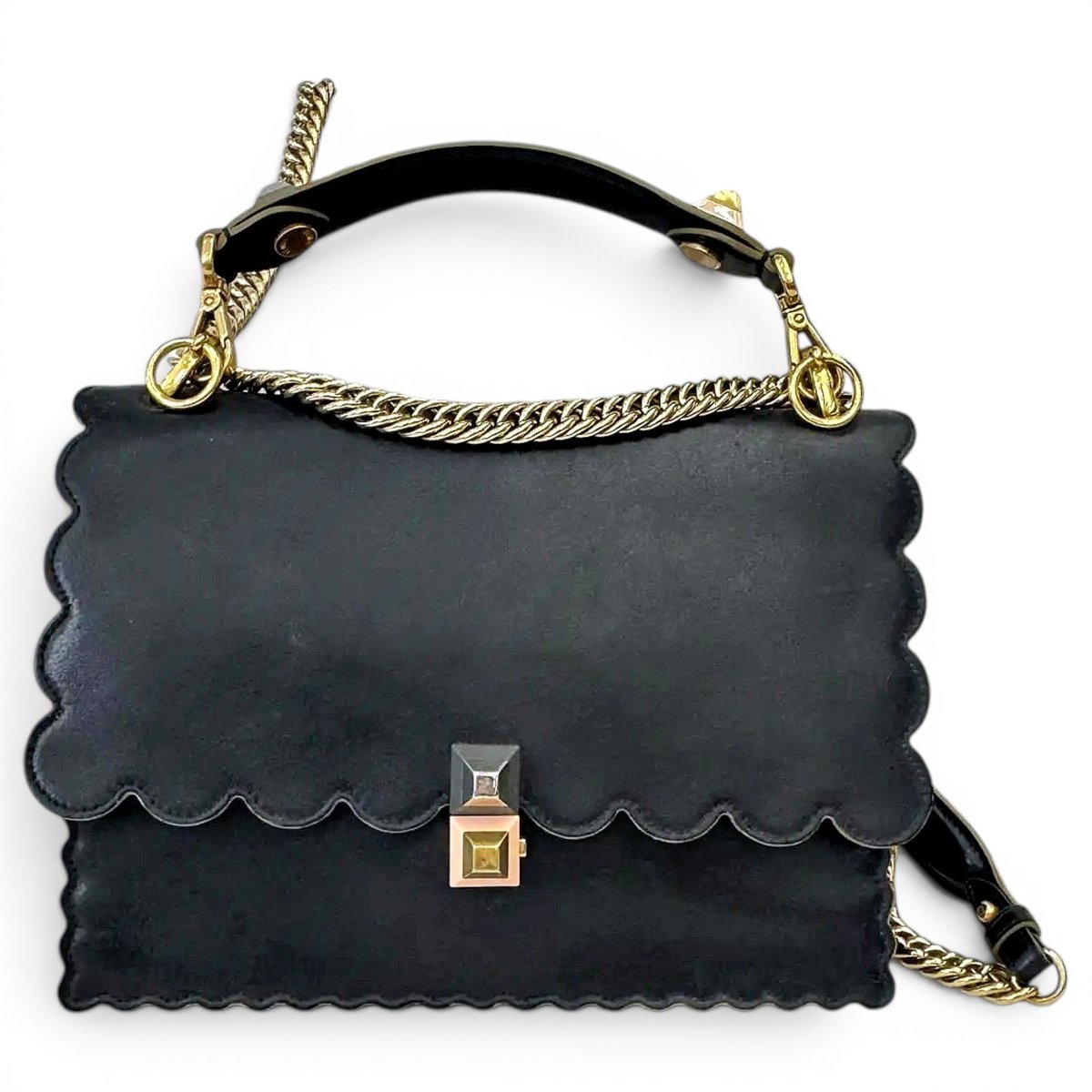 Kan I leather handbag