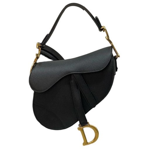 Saddle leather handbag