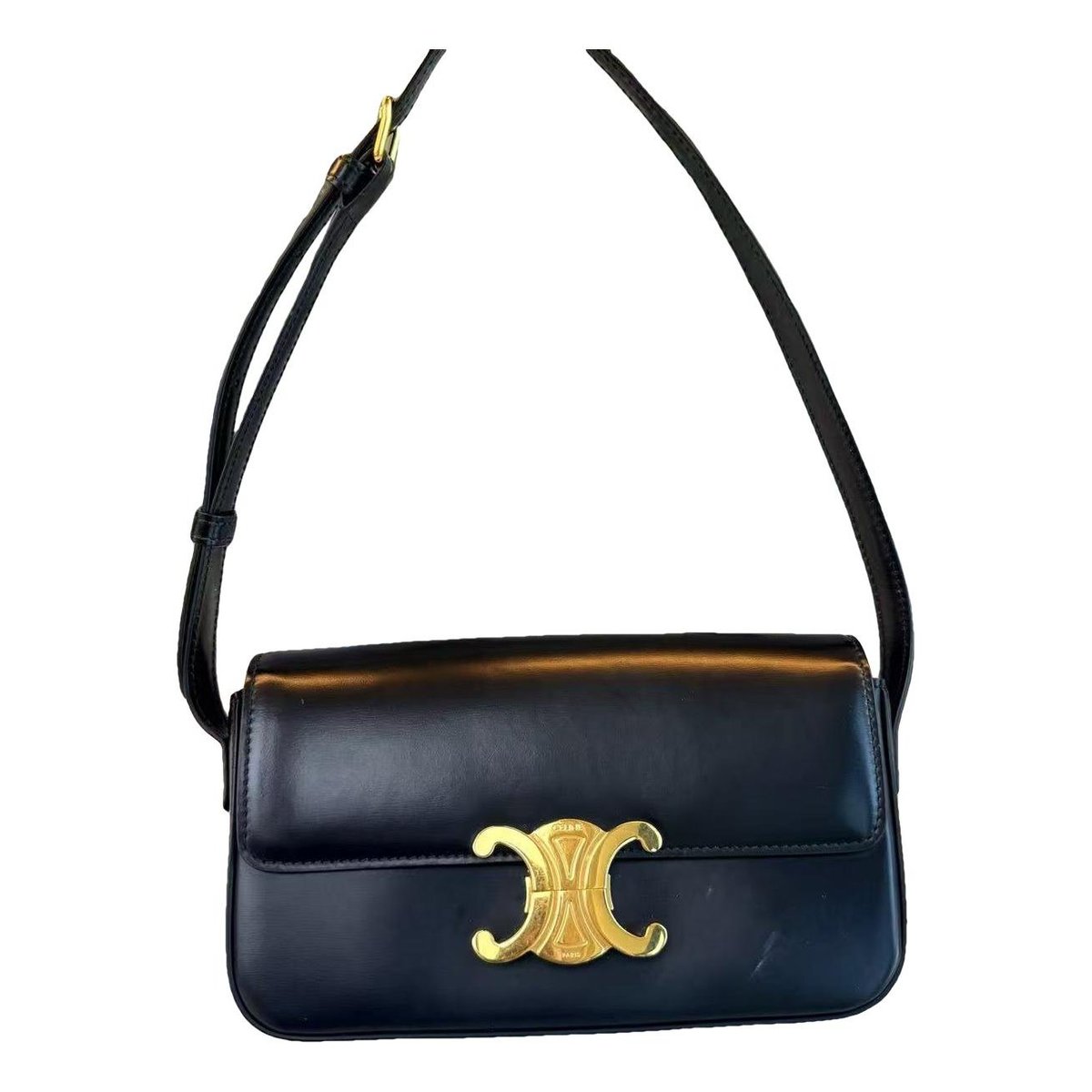 Triomphe leather handbag
