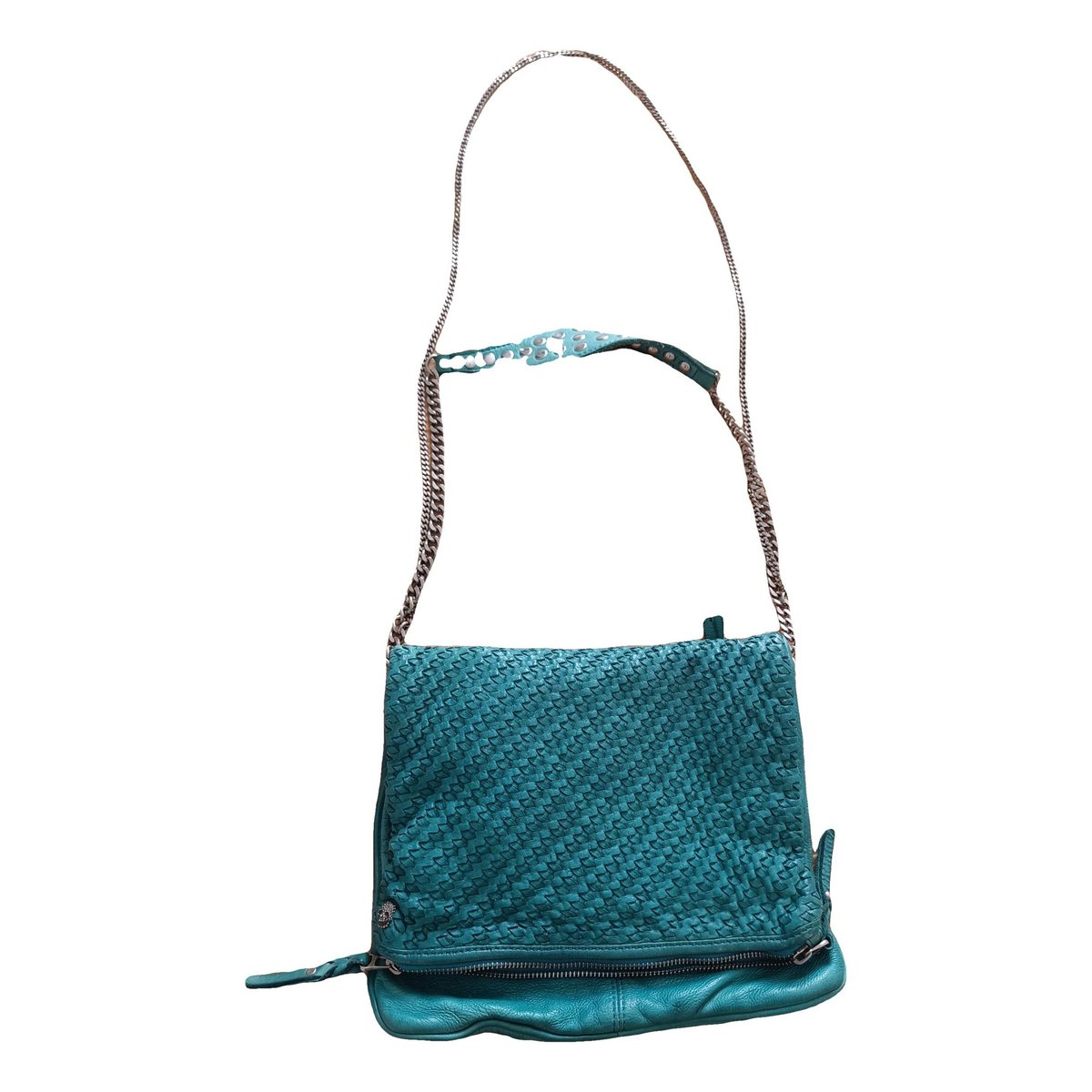 Rock leather crossbody bag