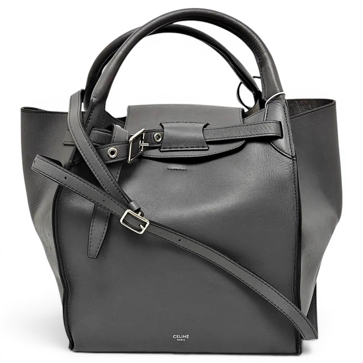 Big Bag leather handbag