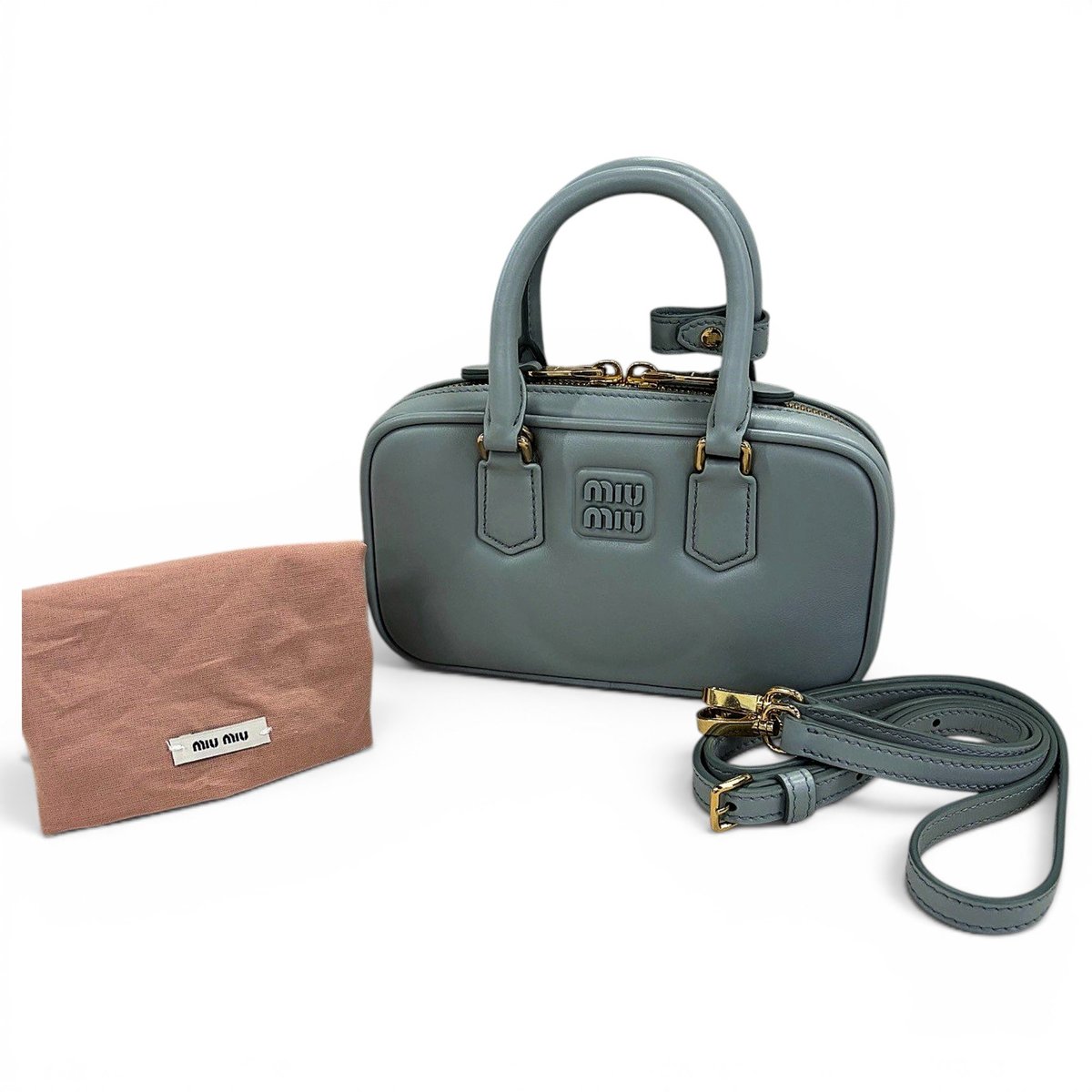 Arcadie leather handbag