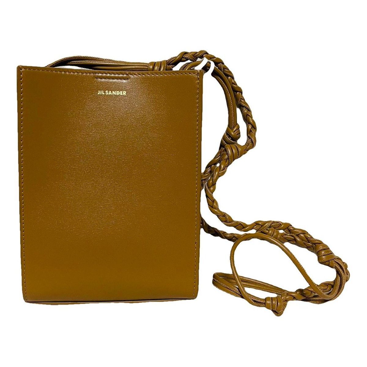 Tangle leather crossbody bag