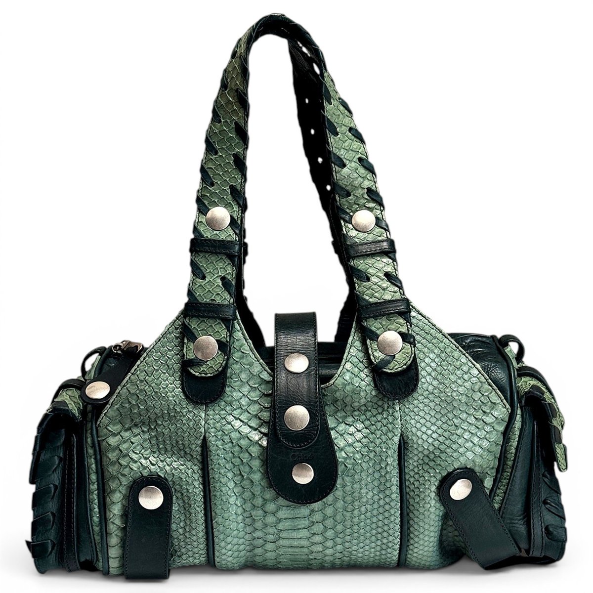 Silverado python handbag