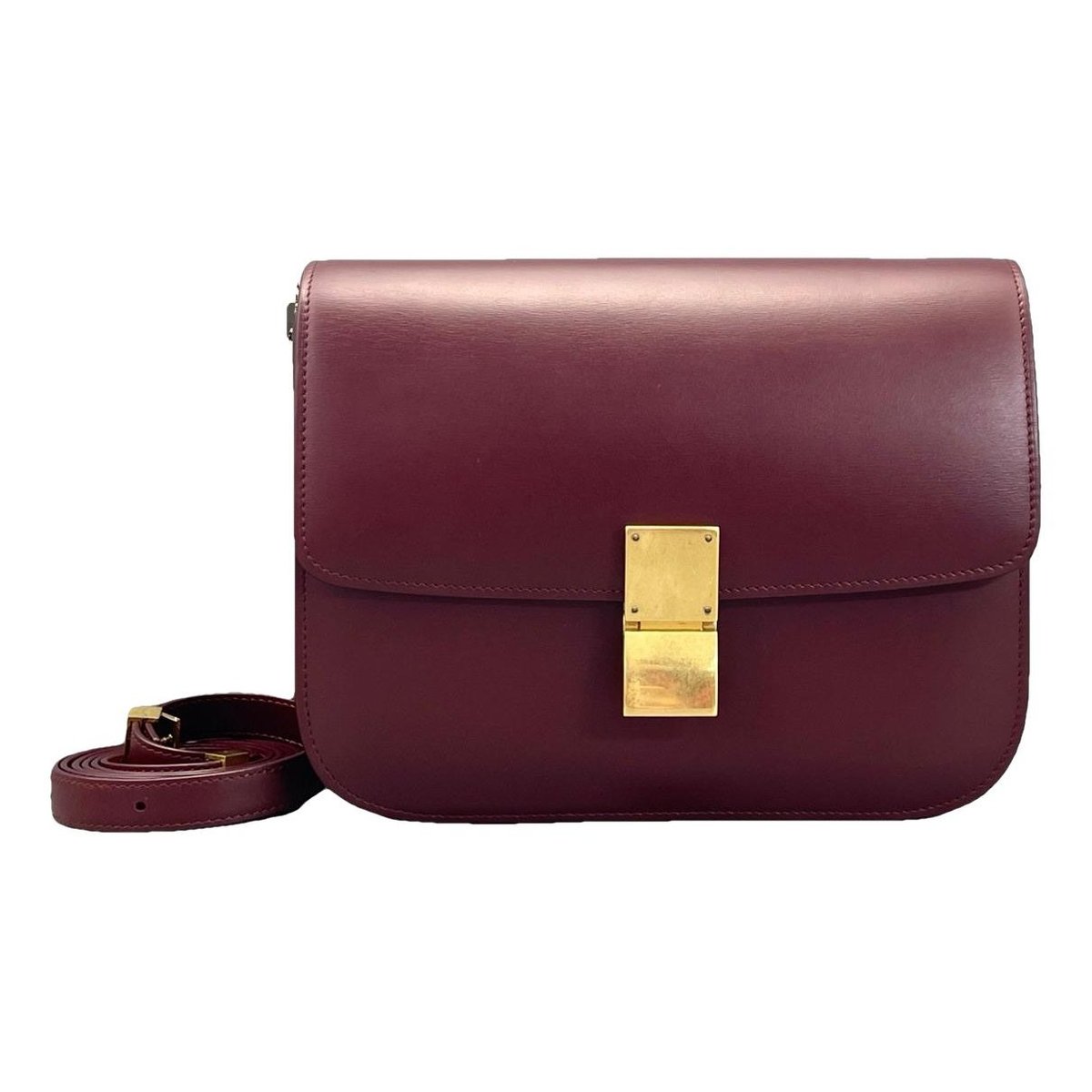 Classic leather handbag