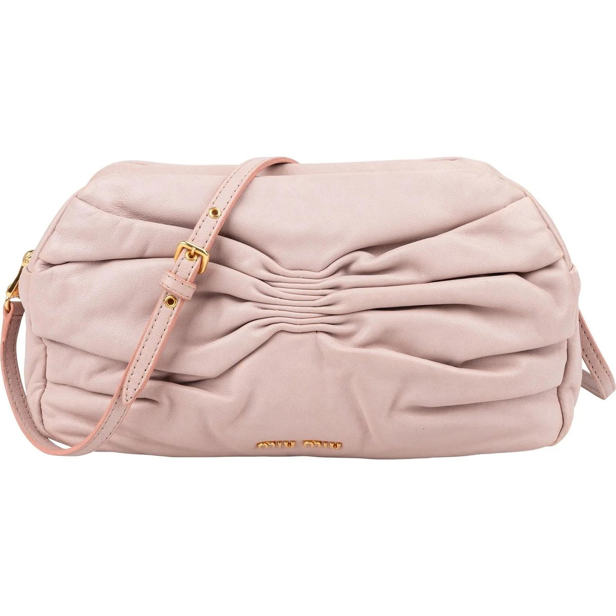 Matelassé leather crossbody bag