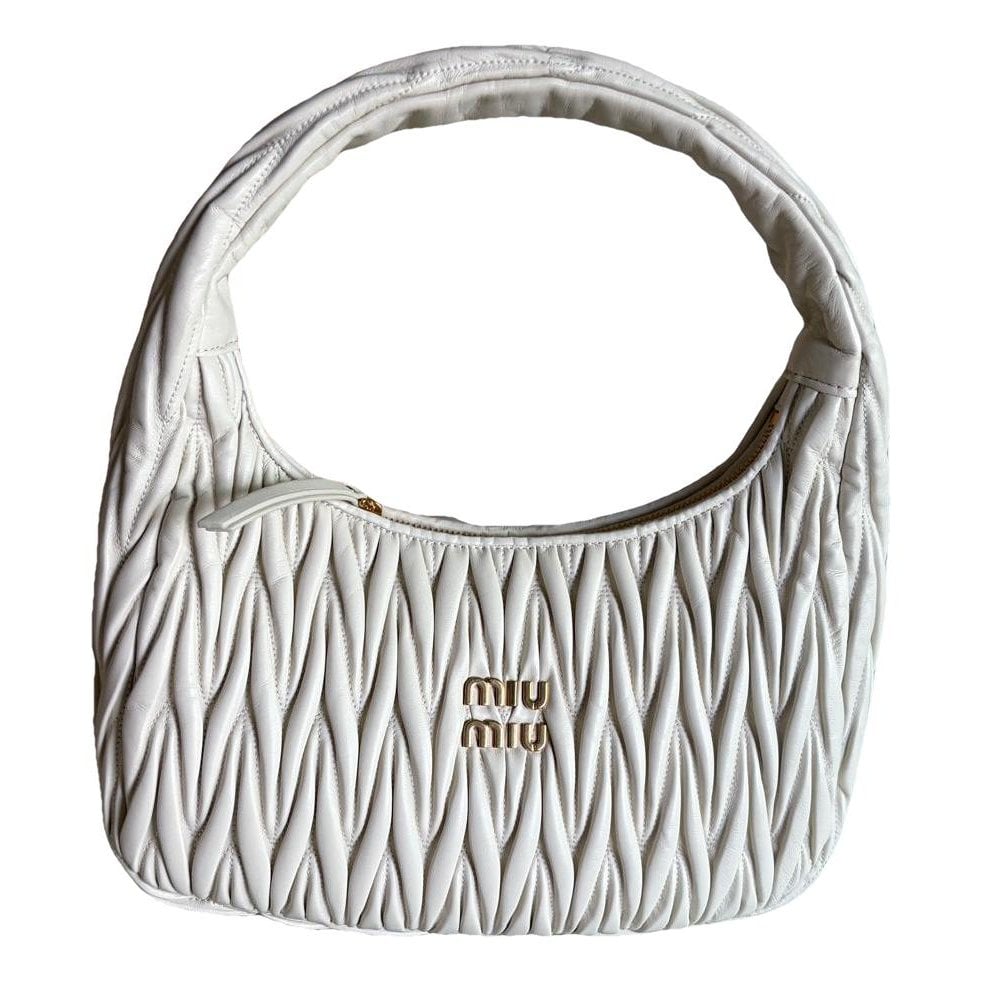 Miu Wander leather handbag