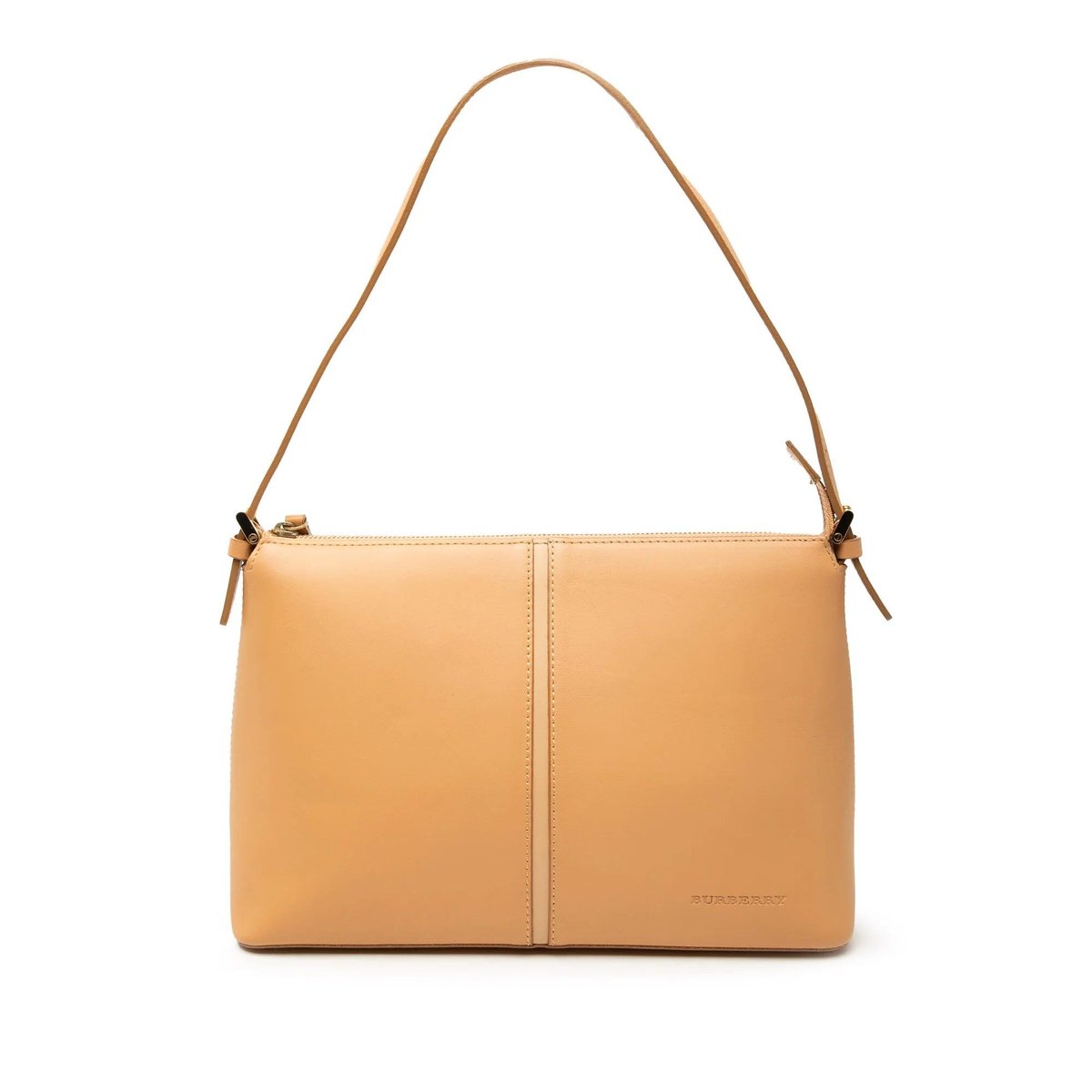 Pocket leather handbag