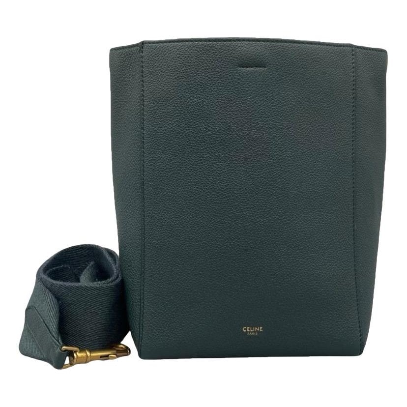 Seau Sangle leather handbag