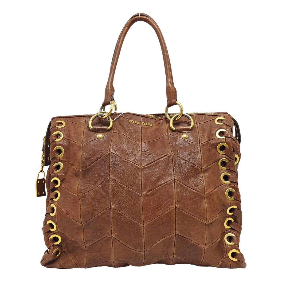 Bow bag leather handbag