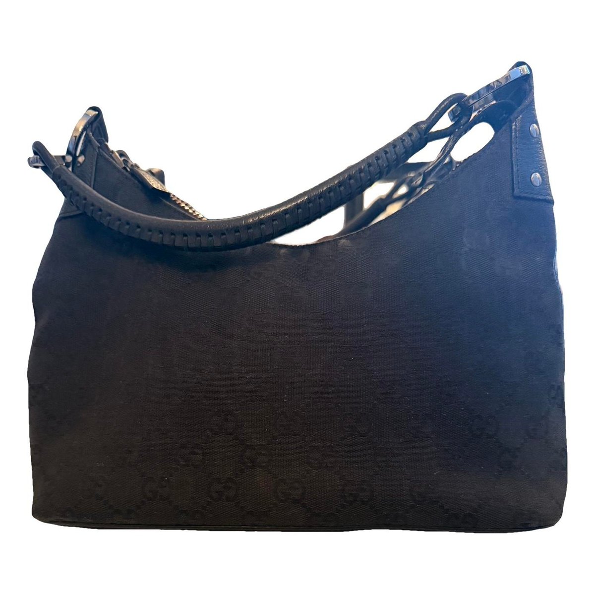 Hobo leather handbag
